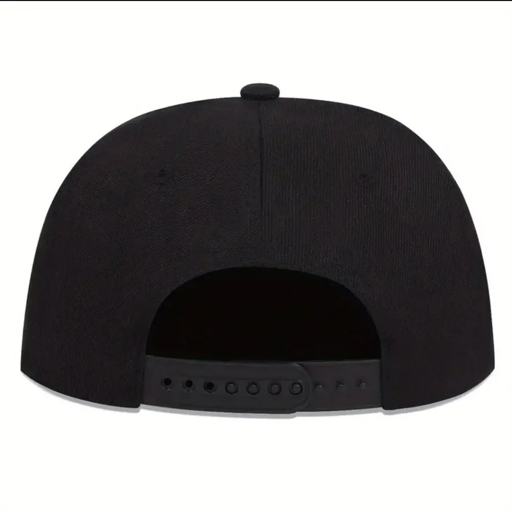 GOD GOT ME Men's Embroidered Hip Hop Hat - Adjustable UV Protection Casual Hat